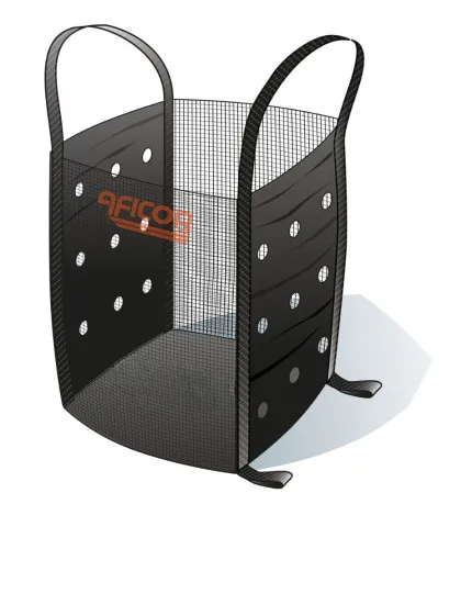 1 stère retournable 96 x 96 x 132 cm FOREST BAG