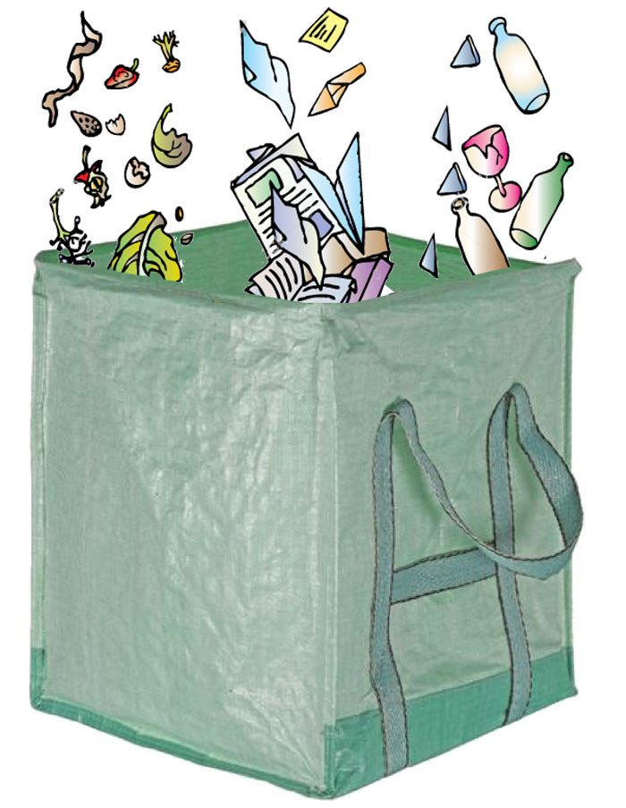 [16993] GARTENBAG 60x60x70cm 300kg