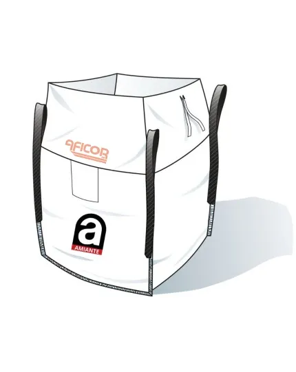 Big Bag Asbest 86x86x101cm 1000kg