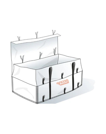 [17257] Big bag Amiante 260x120x30cm